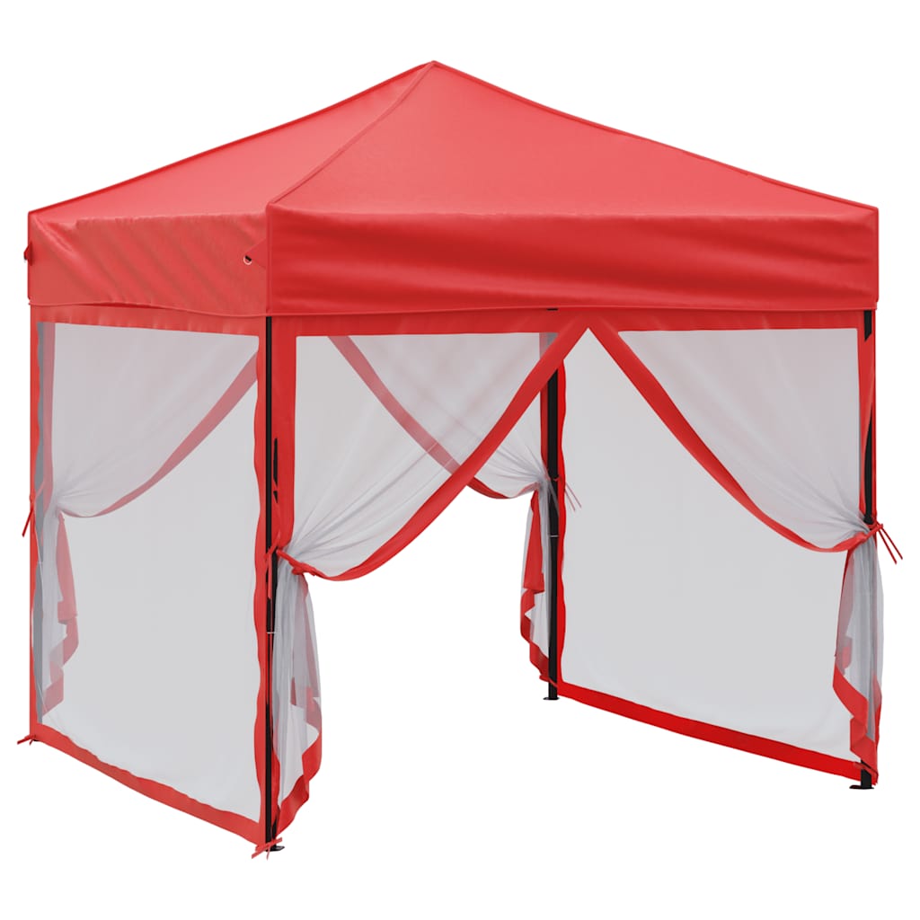 Tentu telts FERRO, sarkana, 2x2m