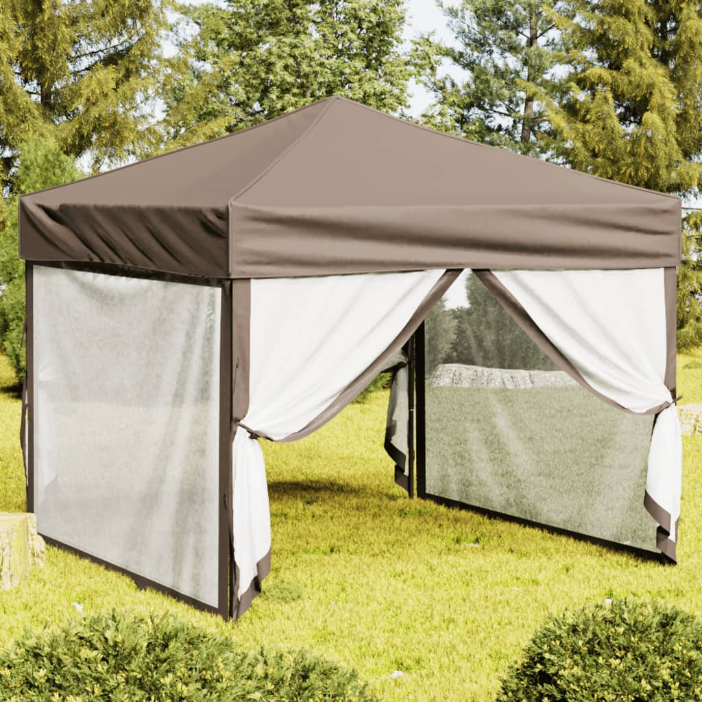 Proginė palapinė FERRO, taupe, 3x3m