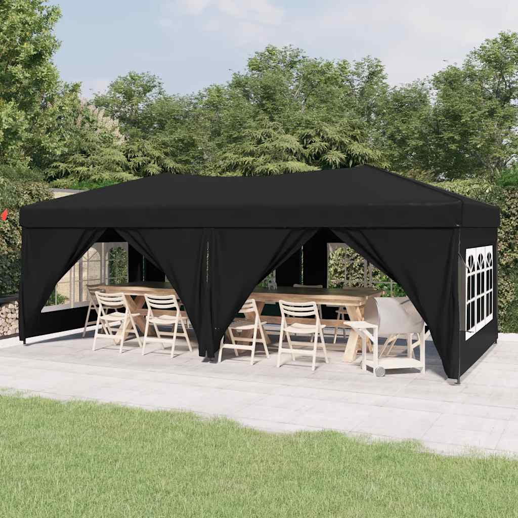 Proginė palapinė FERRO, juoda, 3x6m