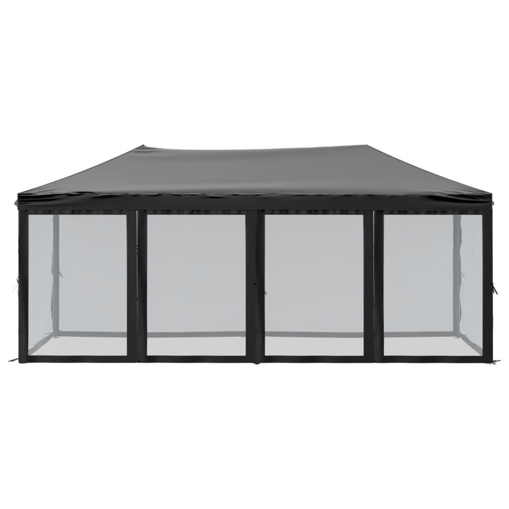 Proginė palapinė FERRO, juoda, 3x6m
