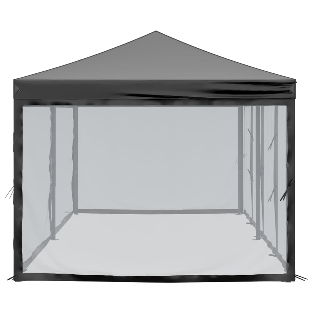 Proginė palapinė FERRO, juoda, 3x6m