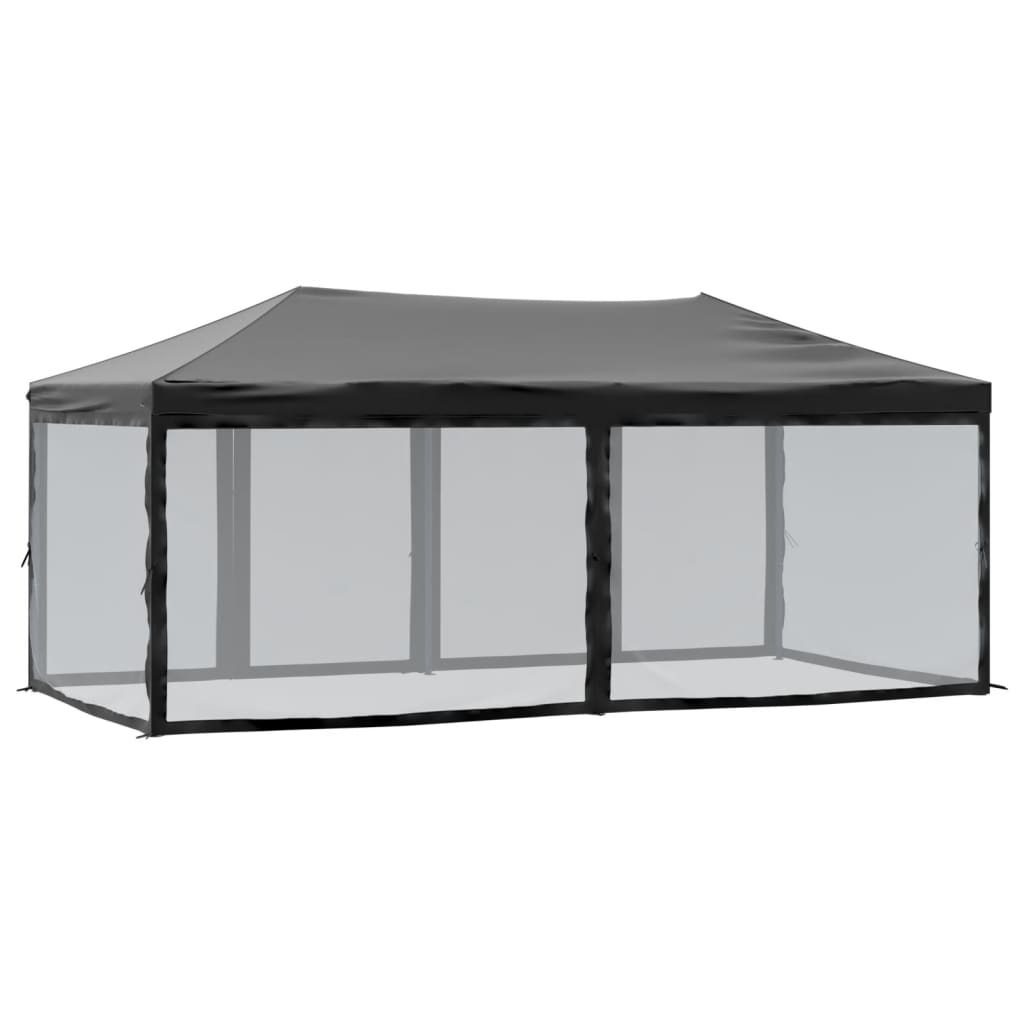 Proginė palapinė FERRO, juoda, 3x6m