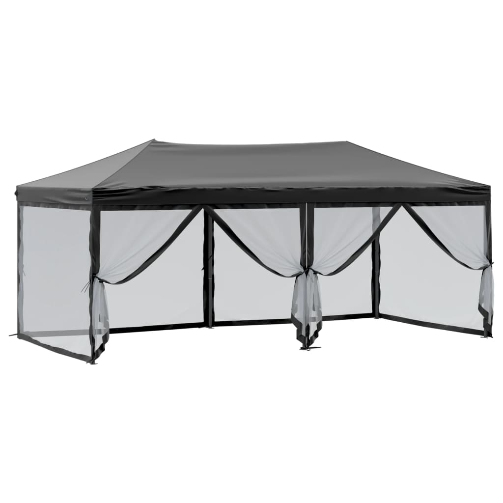 Proginė palapinė FERRO, juoda, 3x6m