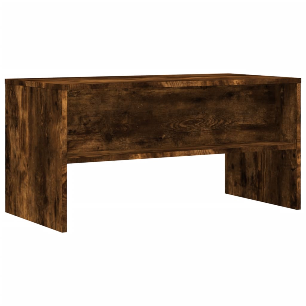 TV cabinet, smoked oak, 80x40x40cm, engineered wood