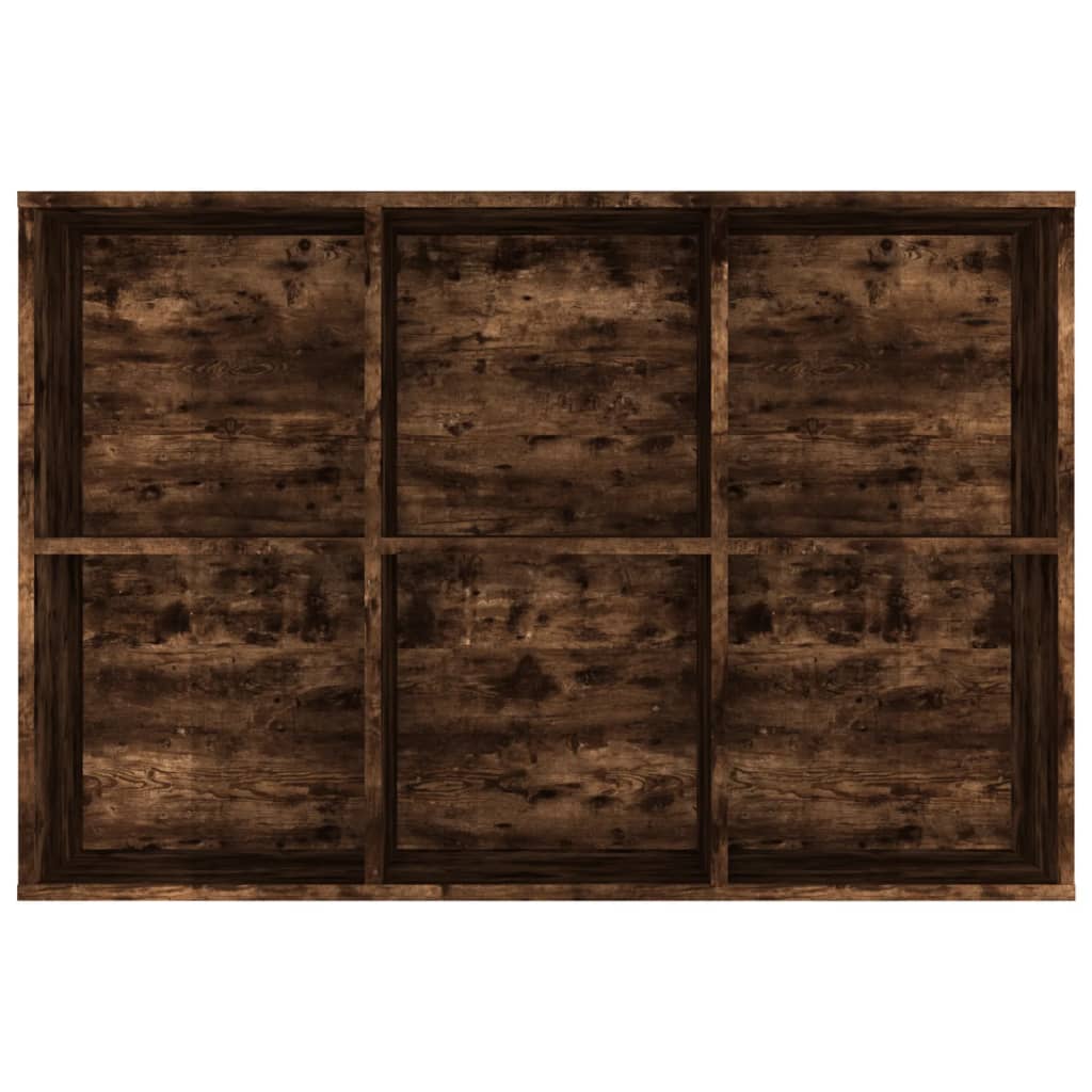 Knygų/šoninė spintelė, dūminio ąžuolo, 66x30x98cm, mediena