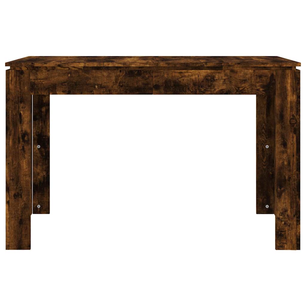 Dining table, smoky oak, 120x60x76cm, treated wood