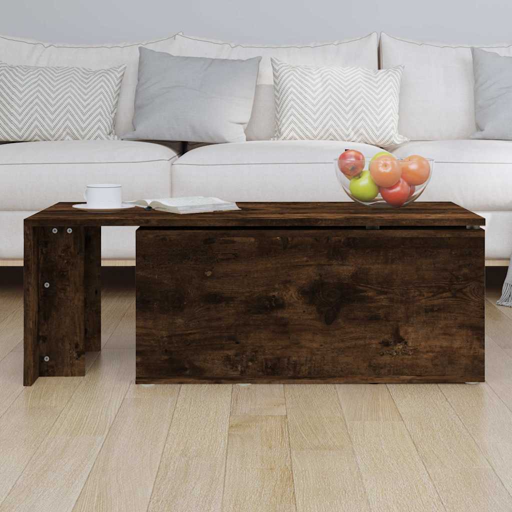 Kavos staliukas, dūminio ąžuolo, 150x50x35cm, apdirbta mediena