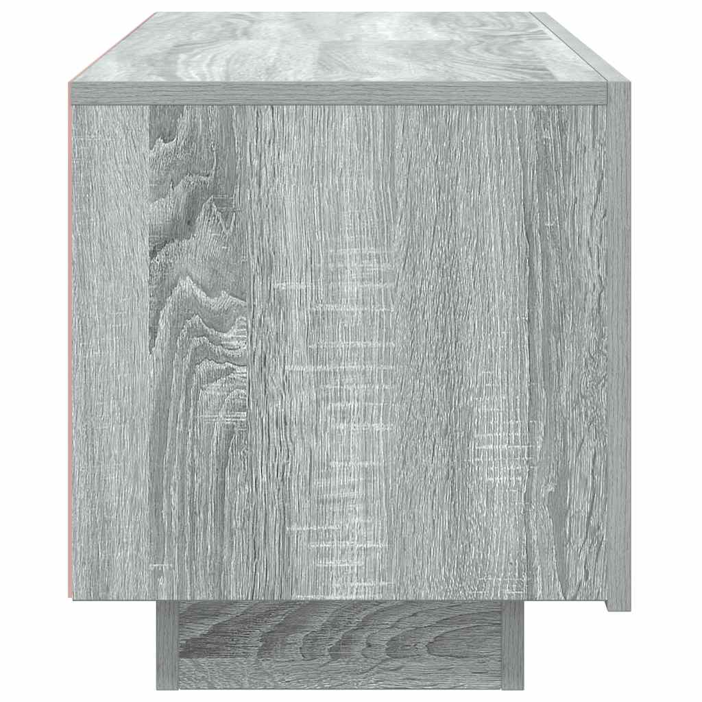 Televizoriaus spintelė, pilka ąžuolo, 100x35x40cm, mediena