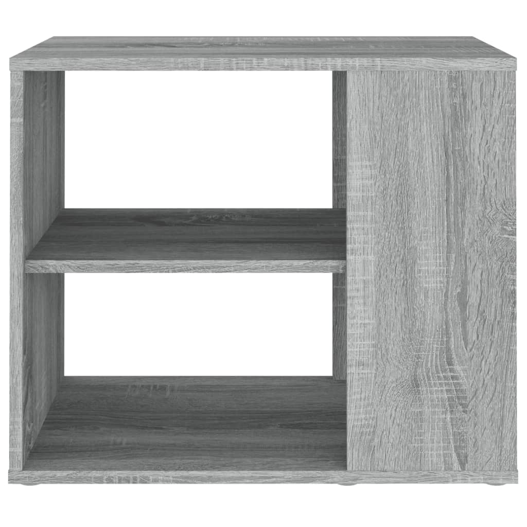 Side cabinet, grey oak, 60x30x50cm, engineered wood