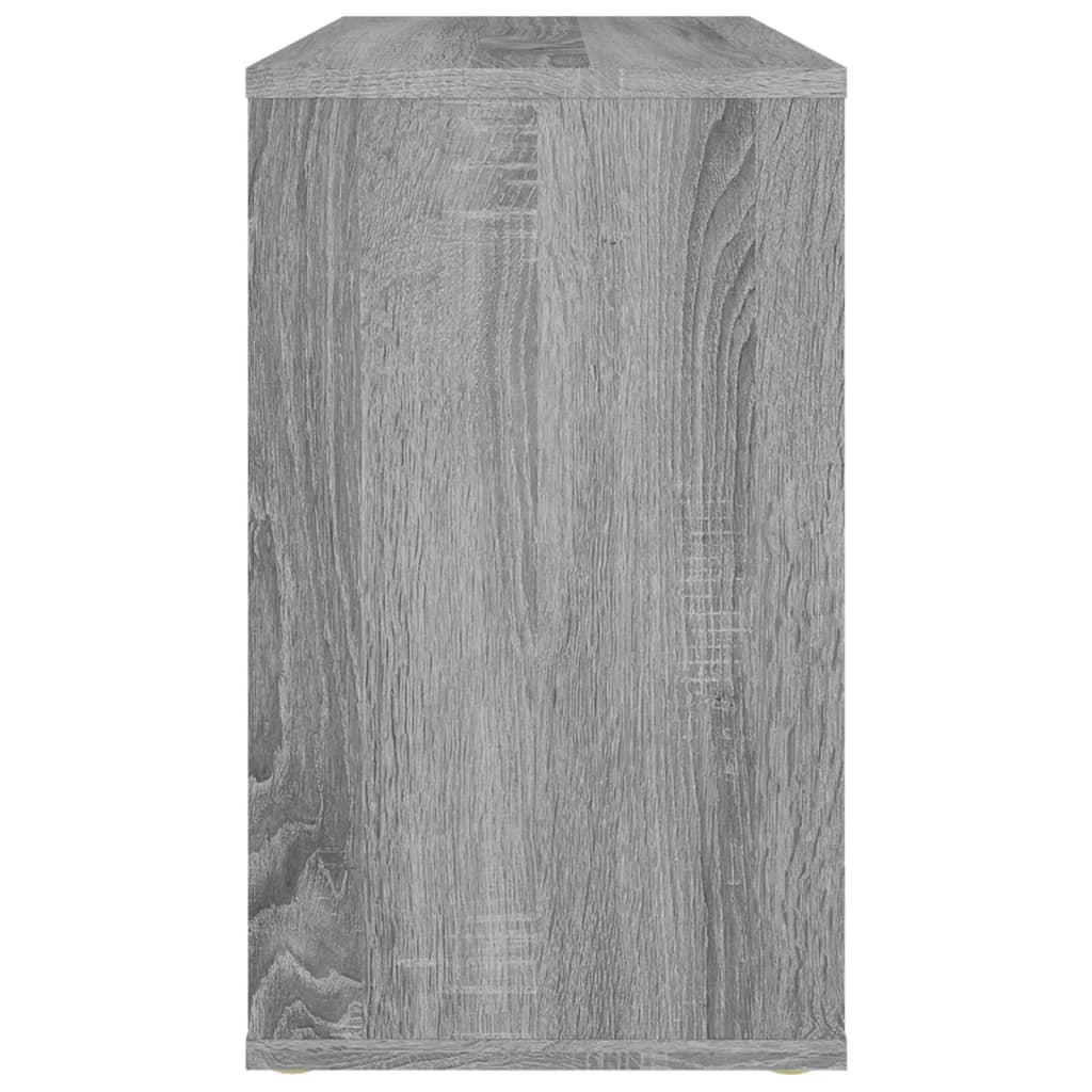 Side cabinet, grey oak, 60x30x50cm, engineered wood