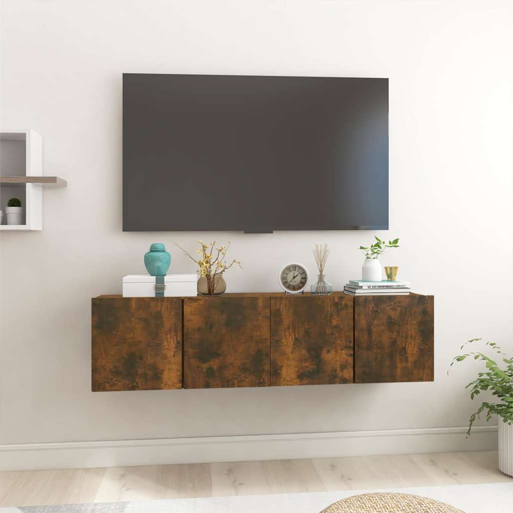 Piekaramie TV skapīši, 2 gab., ozola, 60x30x30 cm