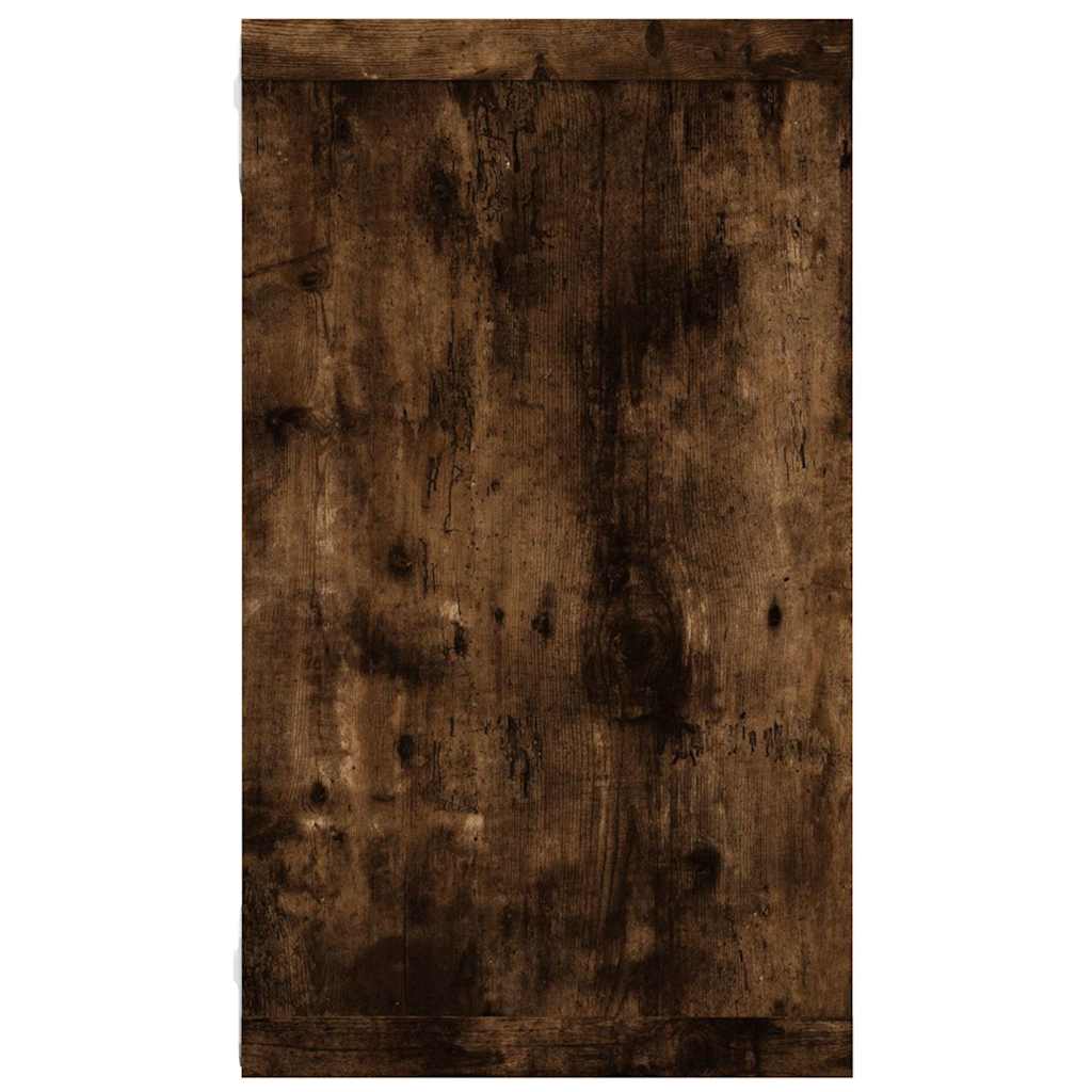 Sienas plaukti, 2 gab., dūmu ozols, 80x15x26,5cm, koksne