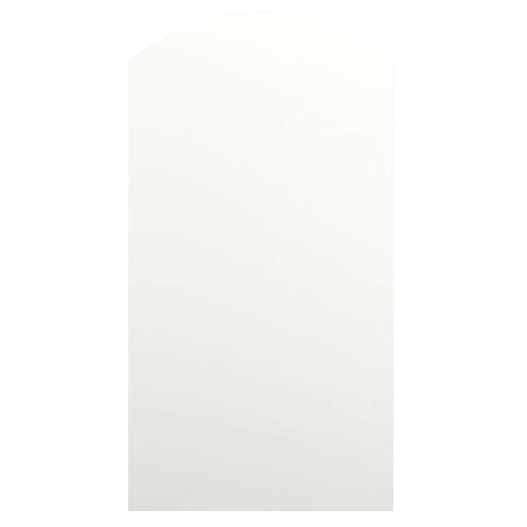 Veidrodis su LED lemputėmis, 90x45cm, stiklas, arkos formos