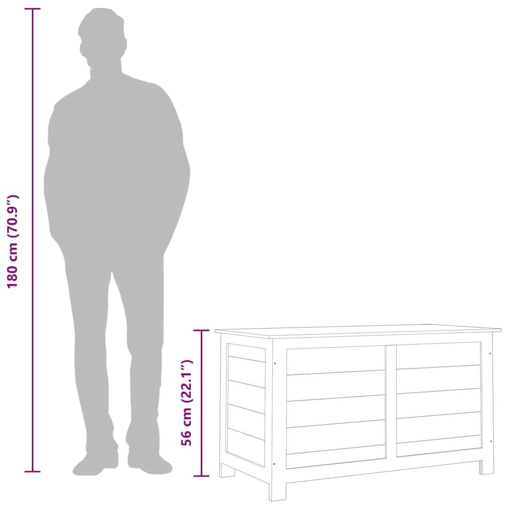Lauko daiktadėžė MICAH, 100cm