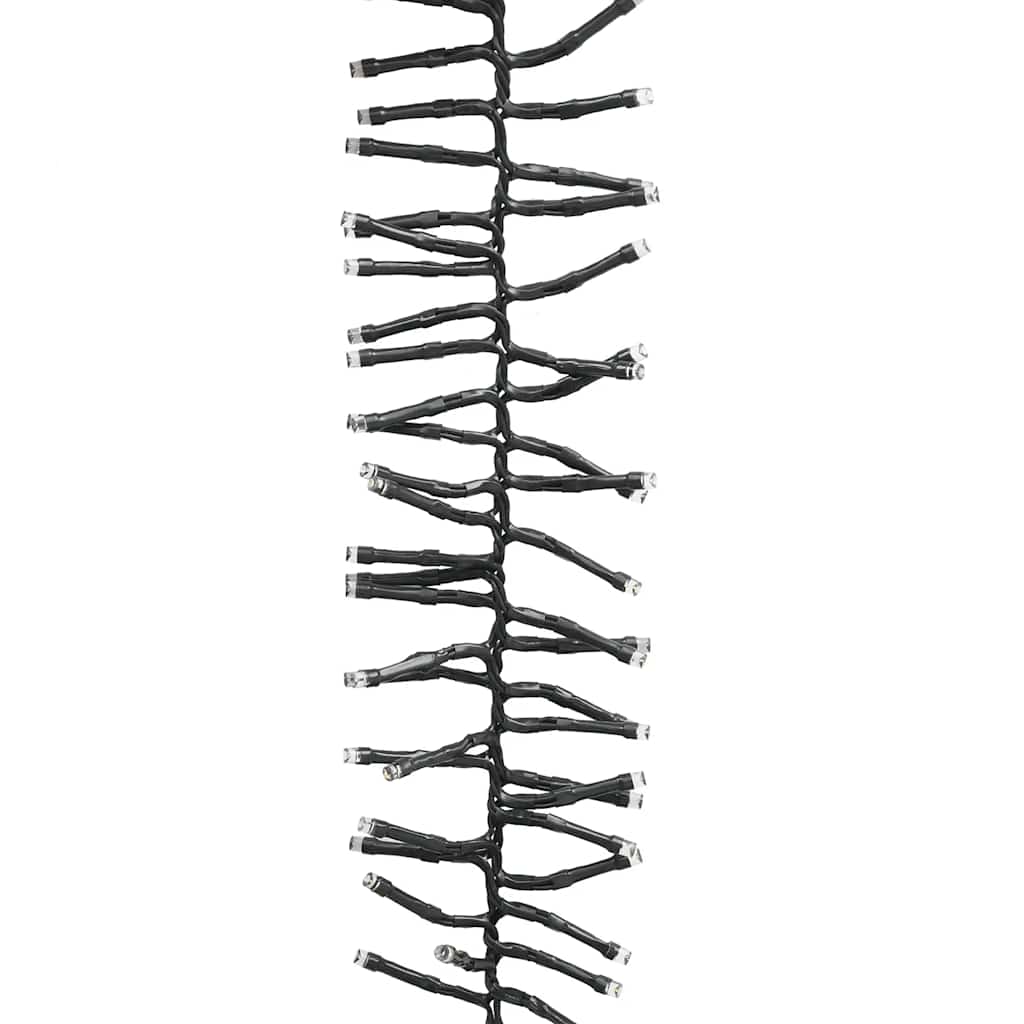 LED lempučių girlianda ICEDUST, 11m, PVC, 1000 šiltų baltų LED, tanki