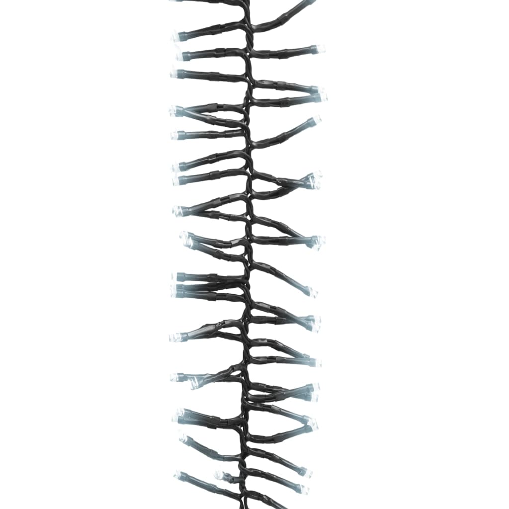 LED lempučių girlianda CLOUD, 23m, PVC, 3000 šaltų baltų LED, tanki