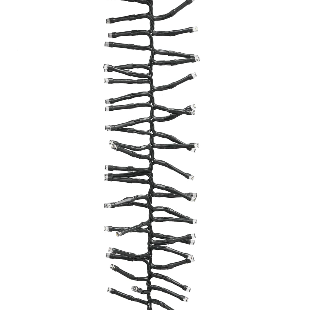 LED lempučių girlianda CLOUD, 23m, PVC, 3000 šaltų baltų LED, tanki