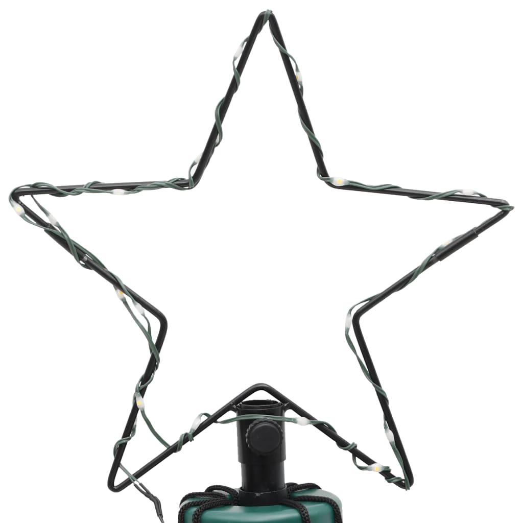 Kalėdų eglutė WINTER CROWN, su kuoliuku, mėlynos spalvos, 108LED, 180cm.