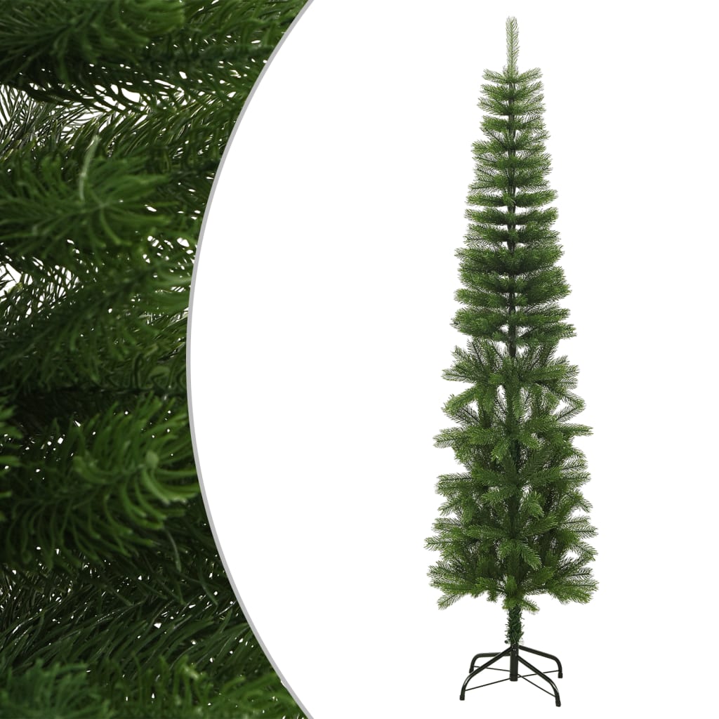 Artificial Narrow Christmas Tree VALE WINTER, with stand, 240cm,