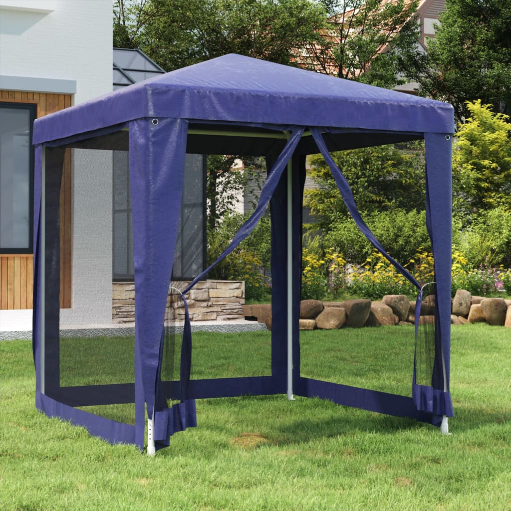 Event tent PEARL, blue, 2x2m