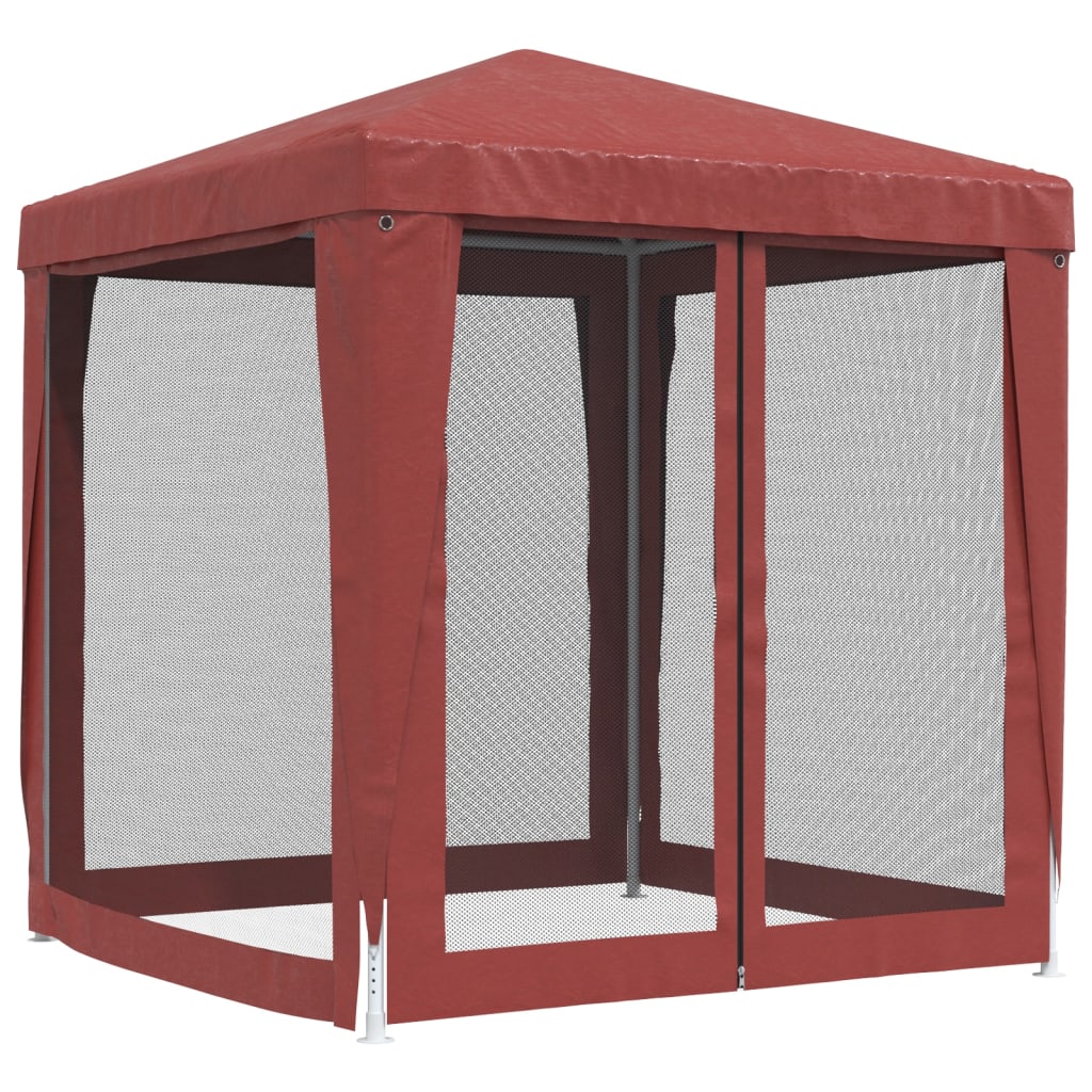 Pasākumu telts PEARL, sarkana, 2x2m