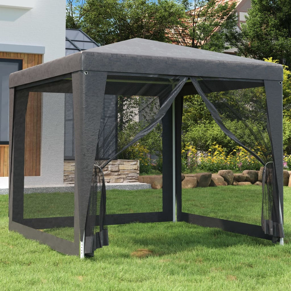 Event tent PEARL, anthracite, 2.5x2.5m