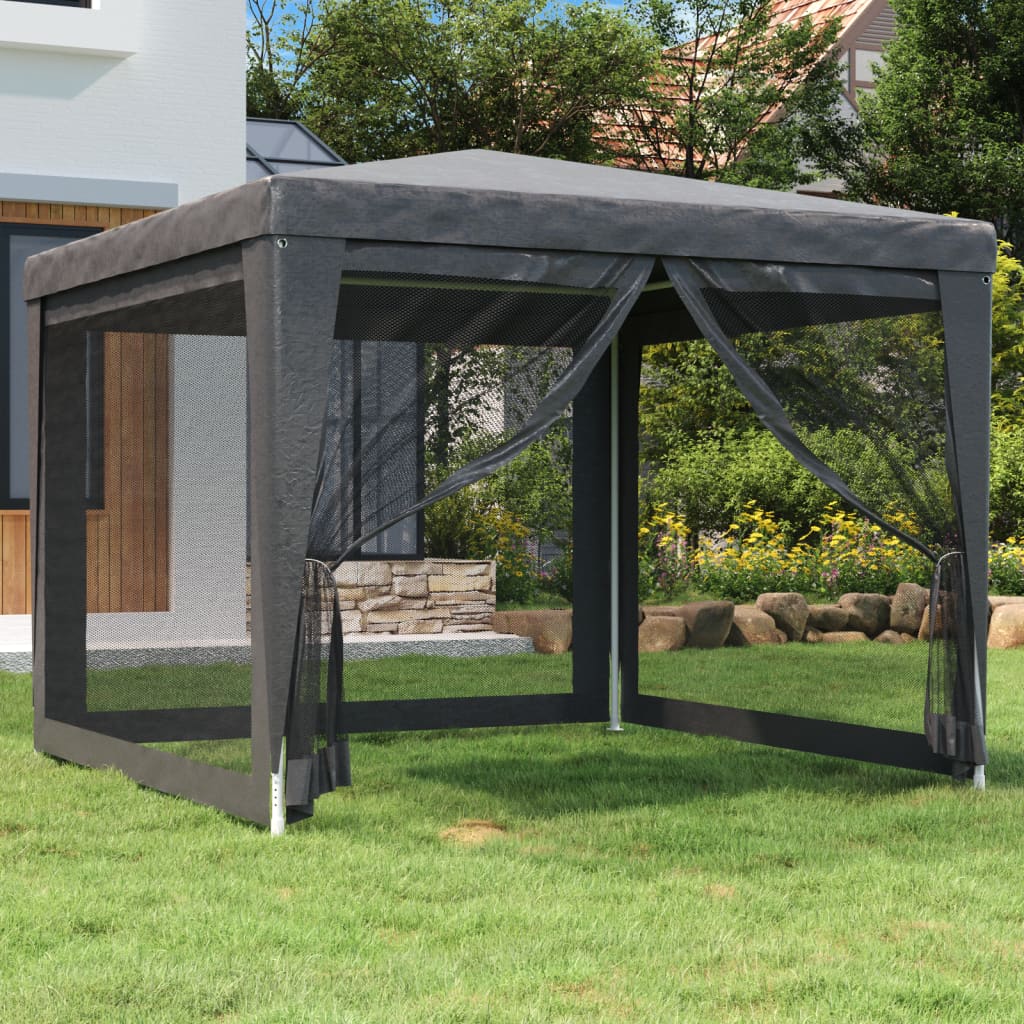 Proginė palapinė PEARL, antracito, 3x3m