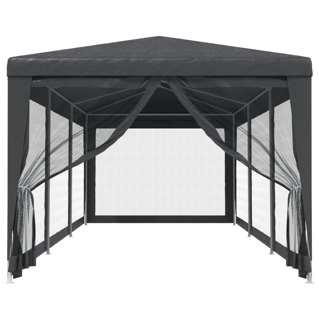 Party tent PEARL, anthracite, 3x9m
