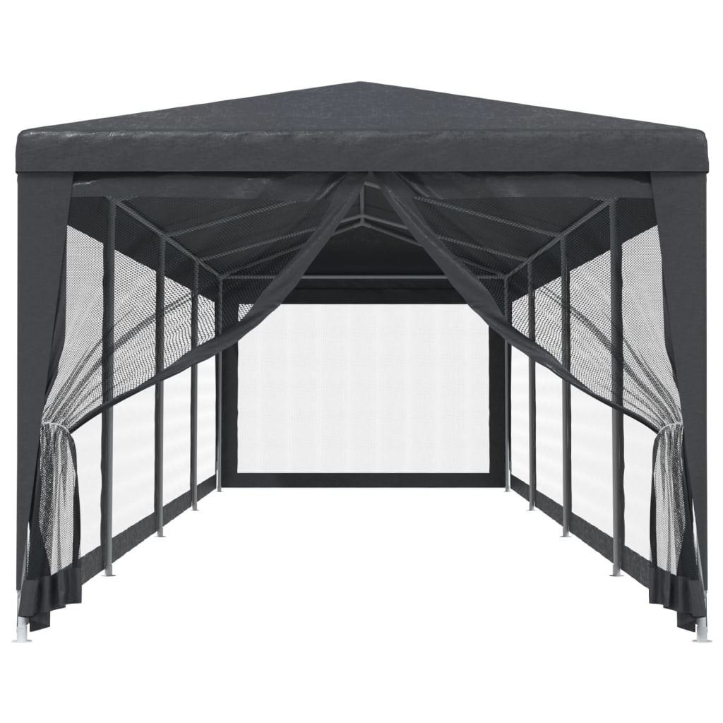 Proginė palapinė PEARL, antracito, 3x12m