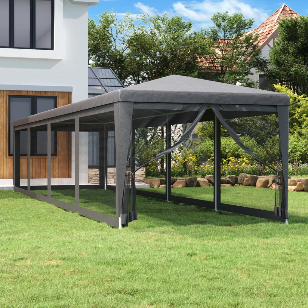 Proginė palapinė PEARL, antracito, 3x12m