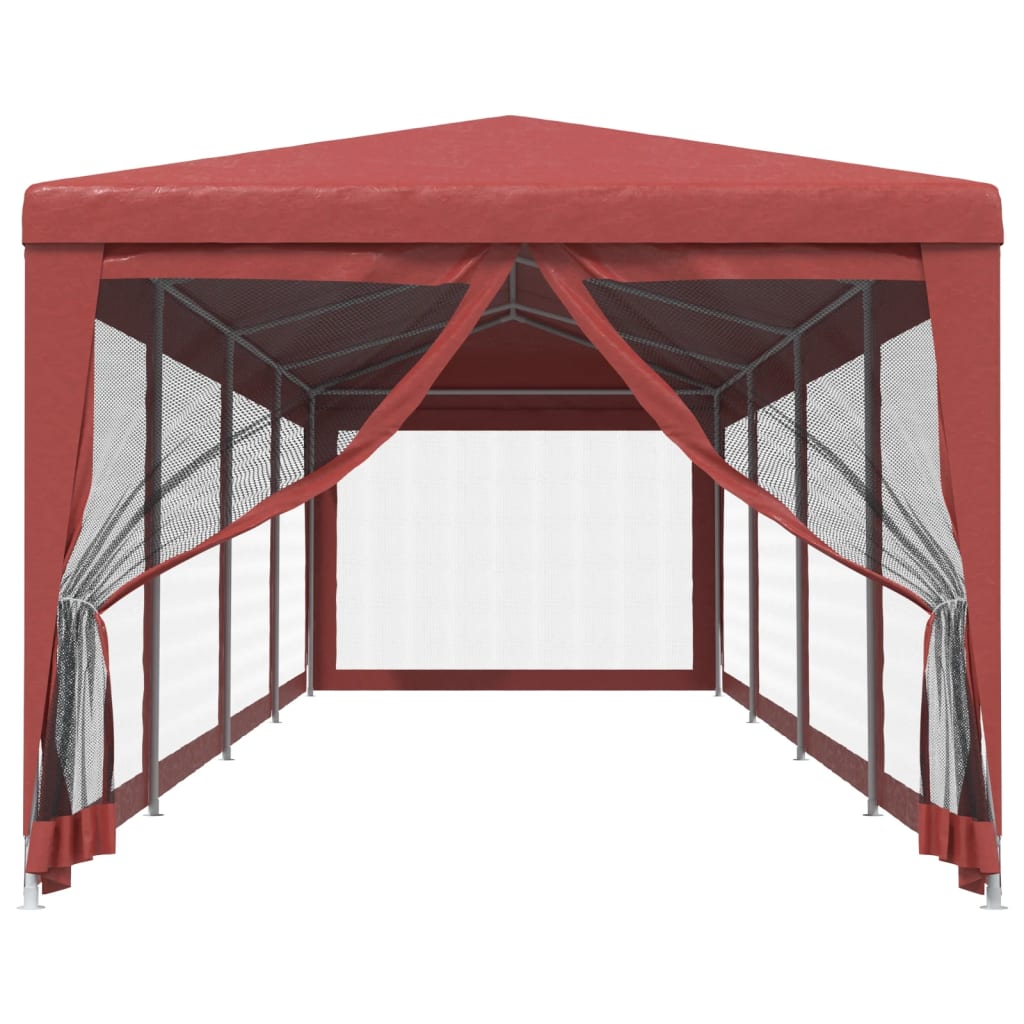 Proginė palapinė PEARL, raudona, 3x12m