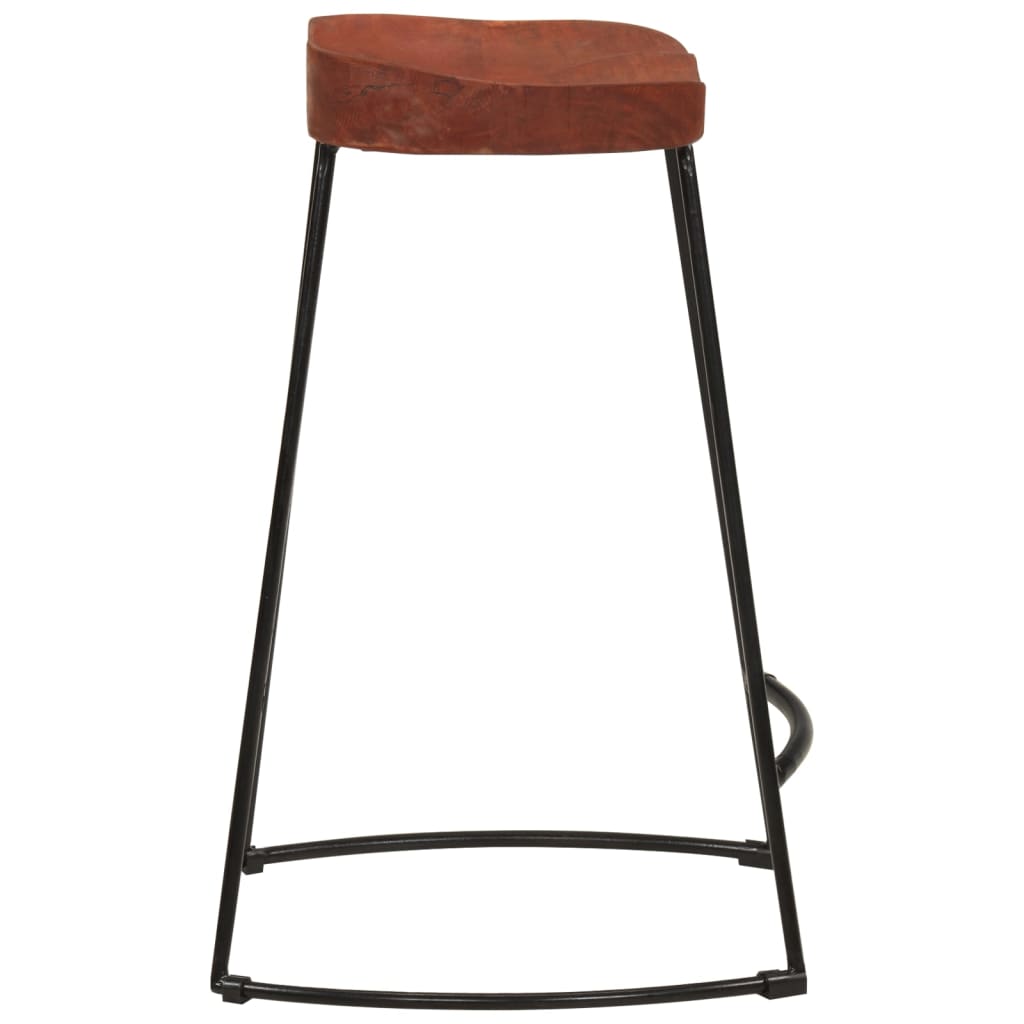 Gavin bar stools, 2 pcs., 45x40x63cm, solid mango wood