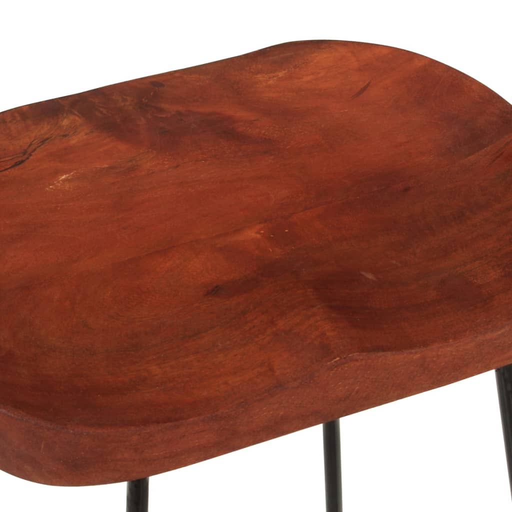Gavin bar stools, 2 pcs., 45x40x63cm, solid mango wood