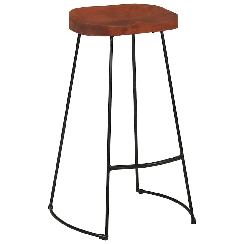 Gavin Bar Stools, 2 pcs., 50x40x78cm, Solid Mango Wood