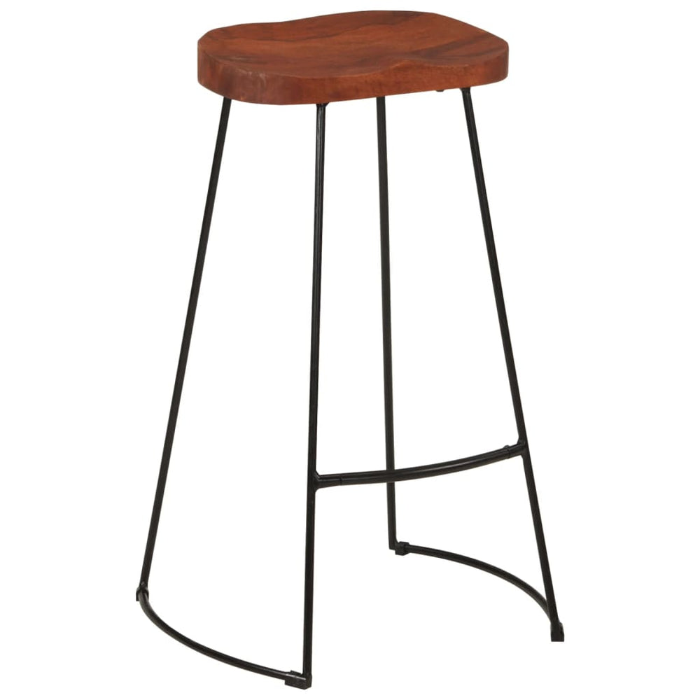 Gavin Bar Stools, 2 pcs., 50x40x78cm, Solid Mango Wood