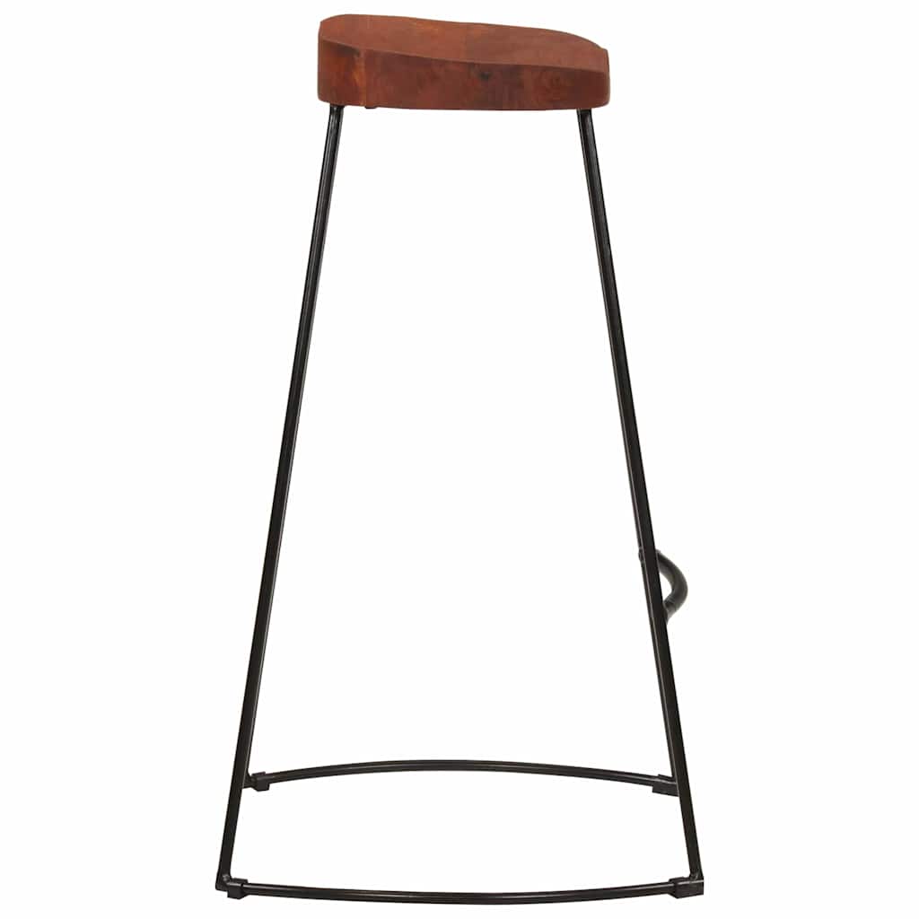 Gavin Bar Stools, 2 pcs., 50x40x78cm, Solid Mango Wood