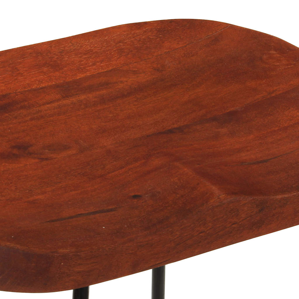 Gavin Bar Stools, 2 pcs., 50x40x78cm, Solid Mango Wood