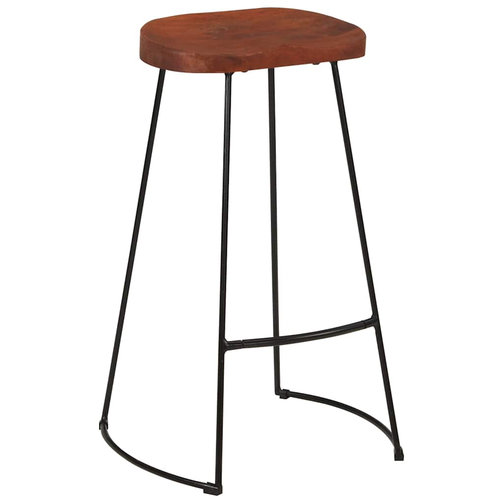Gavin Bar Stools, 2 pcs., 50x40x78cm, Solid Mango Wood