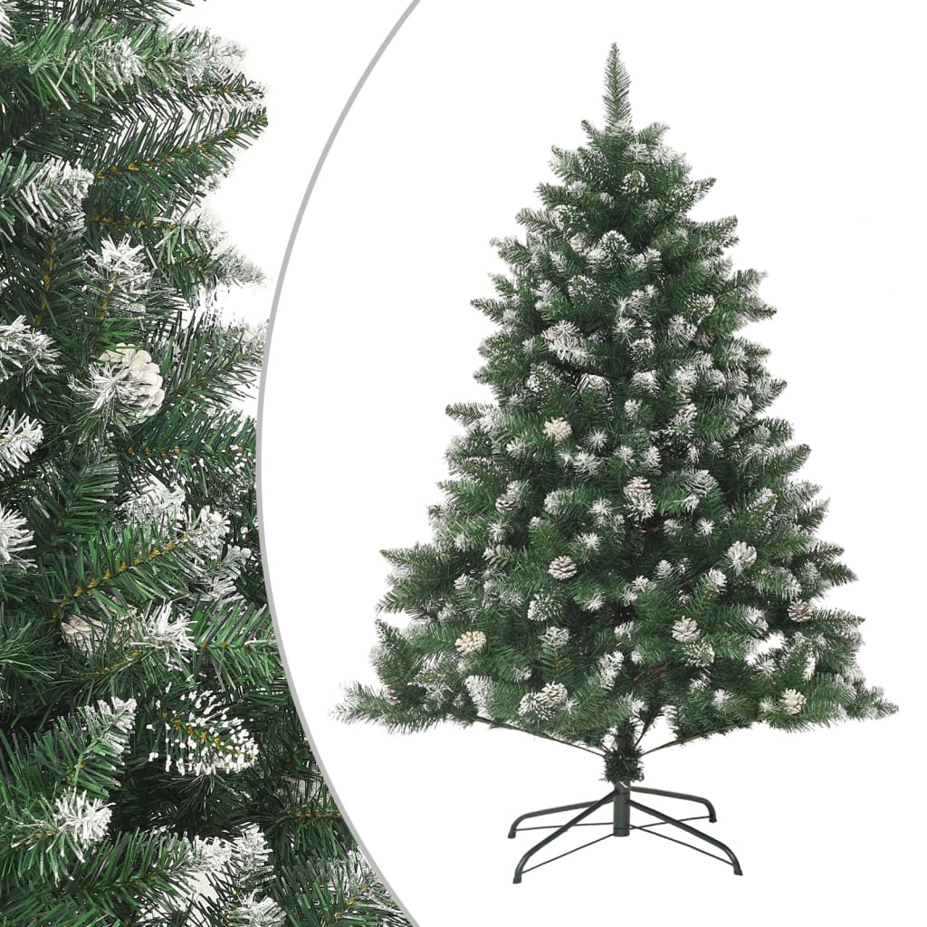 Mākslīgā Ziemassvētku eglīte ar statīvu, 120cm, PVH