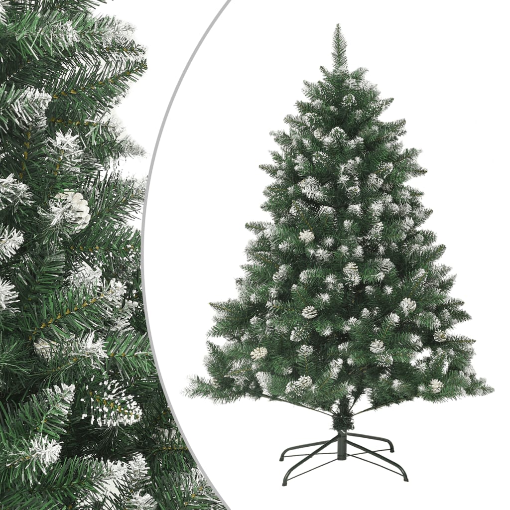 Mākslīgā Ziemassvētku eglīte ar statīvu, 150cm, PVC