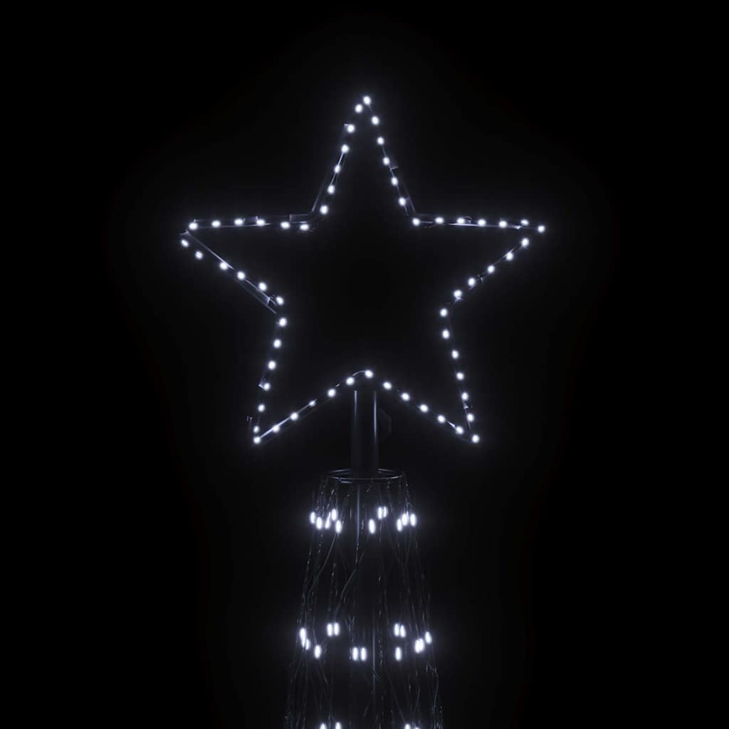 Kalėdų eglutė, EMBER FROST, 230x800cm., kūgio formos, 3000 šaltų baltų LED