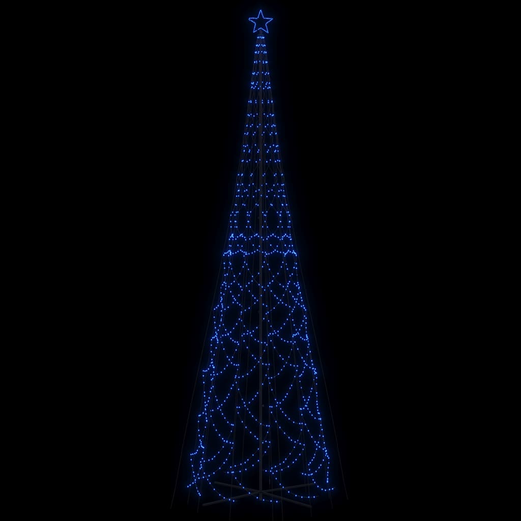 Kalėdų eglutė, EMBER FROST, 230x800cm., kūgio formos, 3000 mėlynų LED