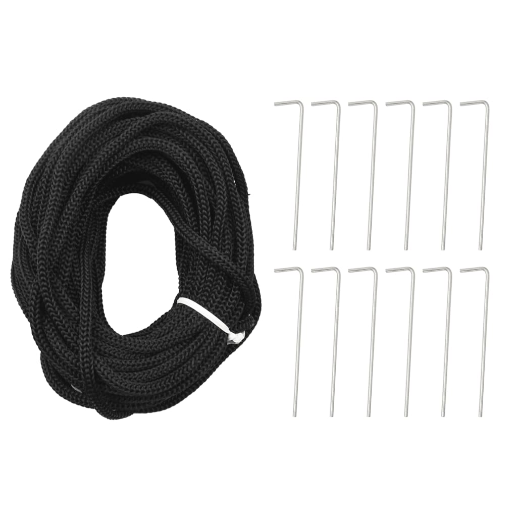 Kalėdų eglutė ant vėliavos stiebo POLARSTAR, 500cm, 732 spalvotos LED