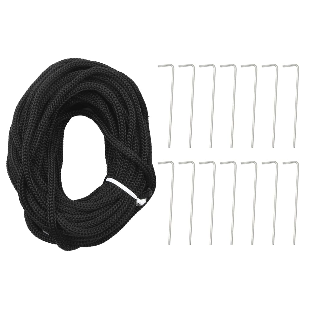 Kalėdų eglutė ant vėliavos stiebo STARLIGHT, 800cm, 1134 spalvotos LED