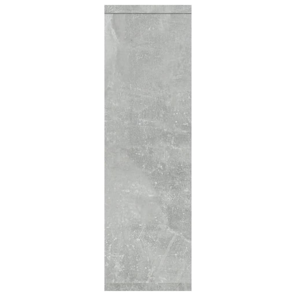 Wall shelf, concrete gray, 85x16x52.5cm, wood