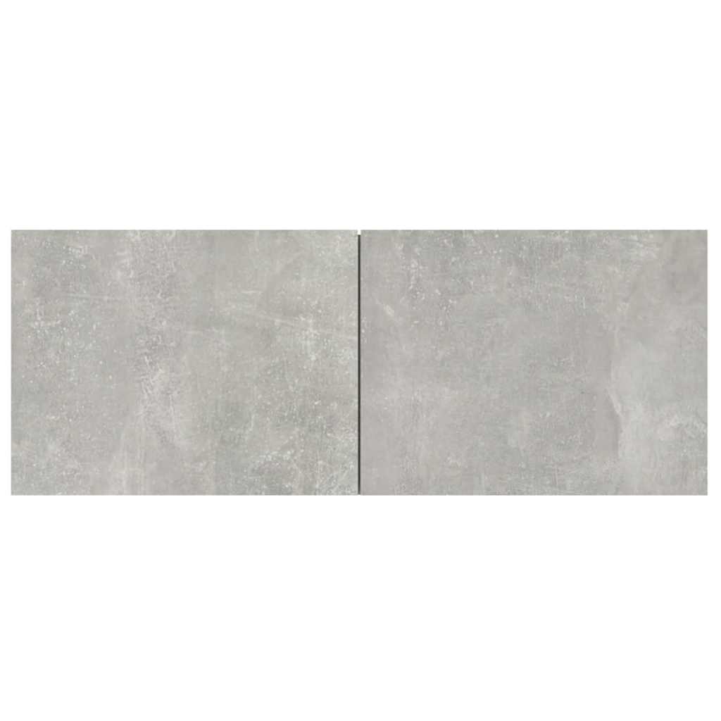 Televizoriaus spintelės, 2vnt., betono, 80x30x30cm, mediena