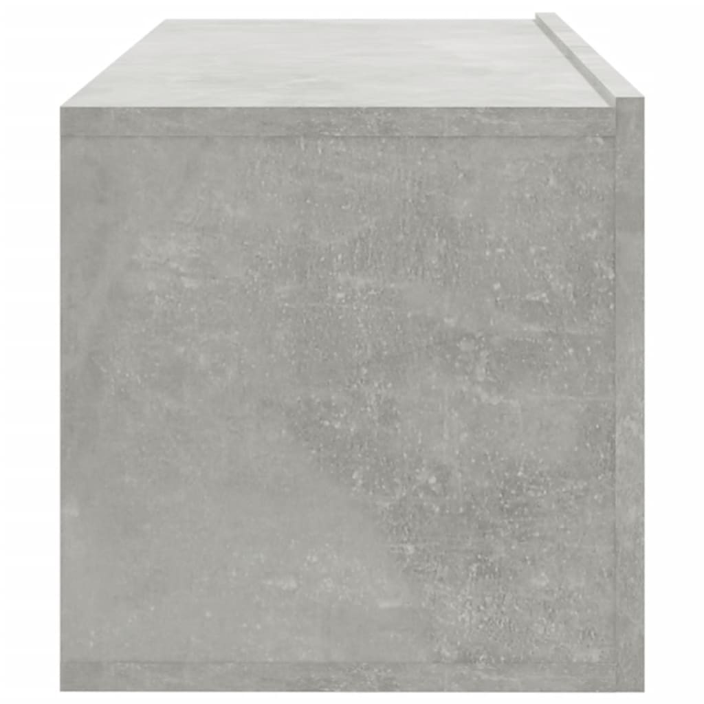 TV cabinets, 2 pcs., grey, 100x30x30cm, wood