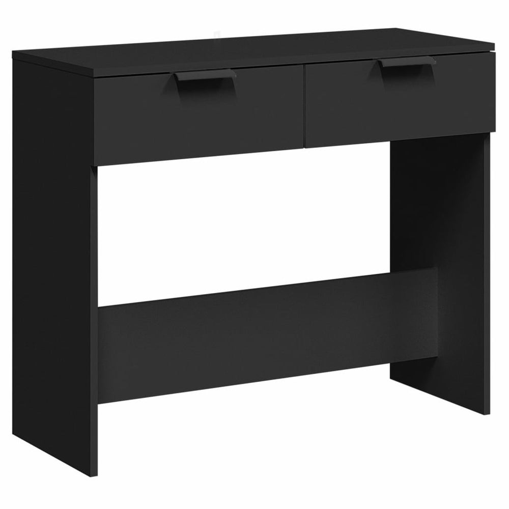 Konsolinis staliukas, juodas, 90x36x75cm, apdirbta mediena