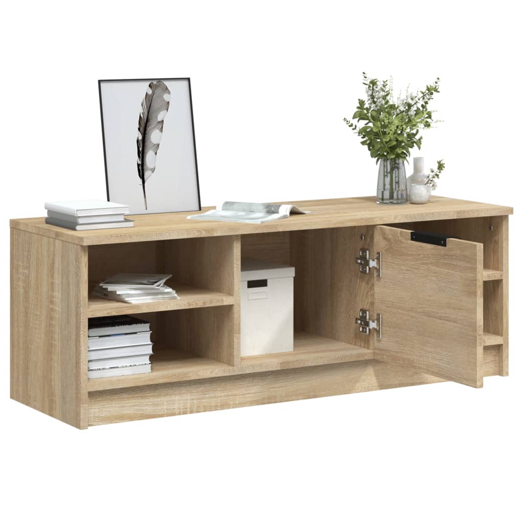 Televizoriaus spintelė, ąžuolo, 102x35,5x36,5cm, mediena
