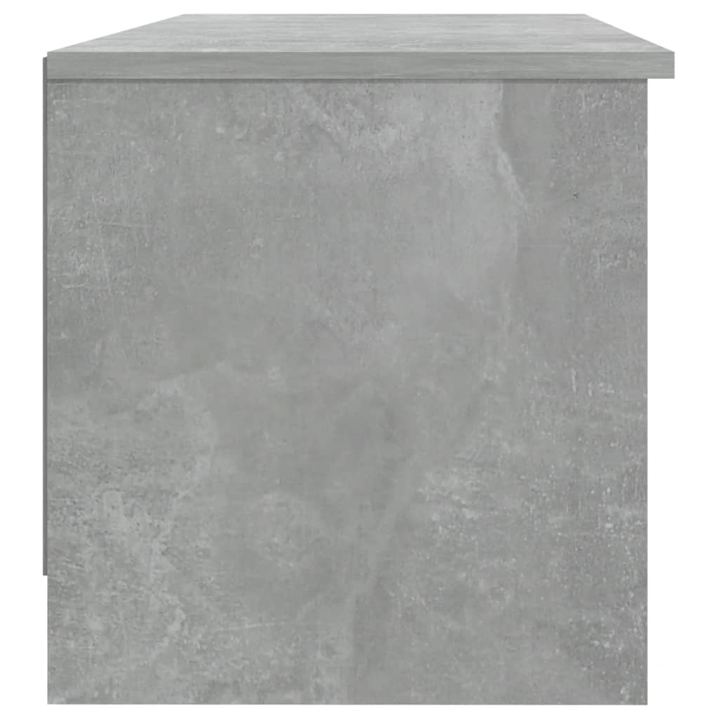 Televizoriaus spintelė, betono pilka, 102x35,5x36,5cm, mediena